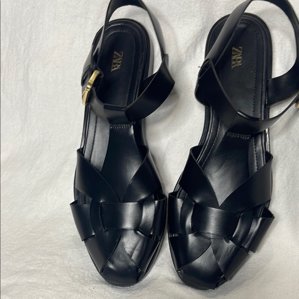 Zara Black Women's Sandals